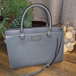 Kate Spade Wellesley Durham Leather Satchel